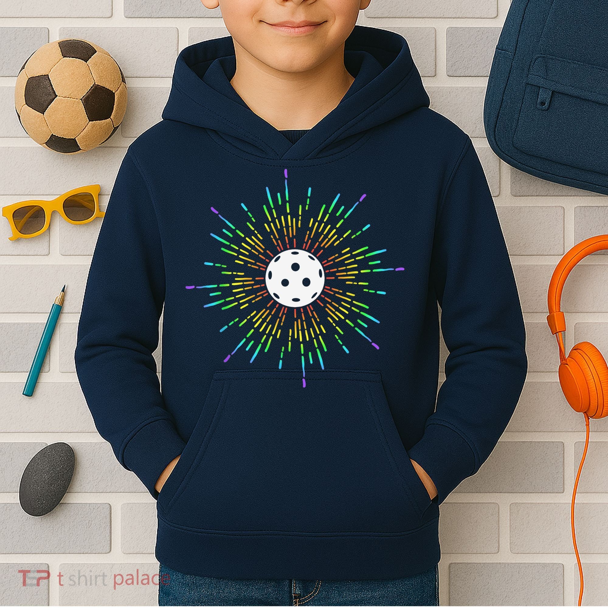 Pickleball, Pickleball Lover, Pickleball Player Kids Hoodie