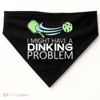 Pickleball Pickleball Lover Funny Pickleball USA-Made Doggie Bandana thumb 0