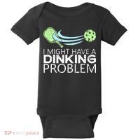 Pickleball Pickleball Lover Funny Pickleball Baby Bodysuit thumb 0