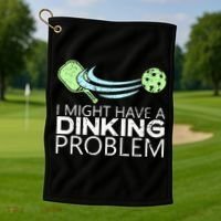 Pickleball Pickleball Lover Funny Pickleball Golf Towel thumb 1