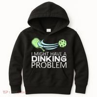 Pickleball Pickleball Lover Funny Pickleball Kids Hoodie thumb 0