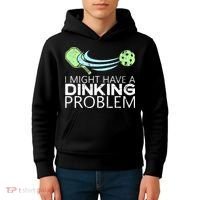 Pickleball Pickleball Lover Funny Pickleball Kids Hoodie thumb 4