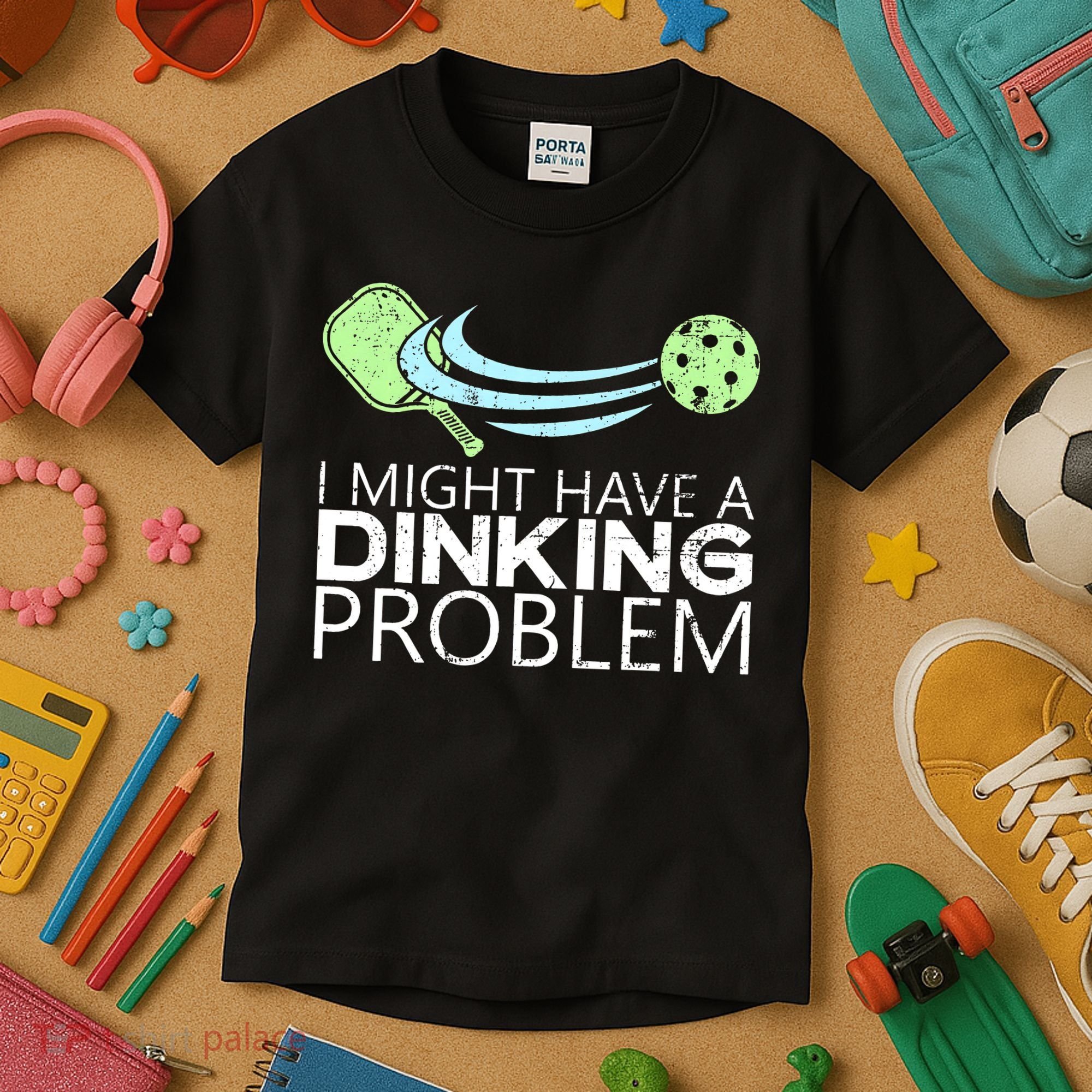 Pickleball Pickleball Lover Funny Pickleball Kids T-Shirt