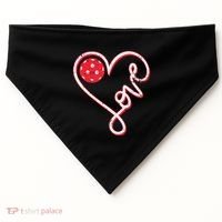 Pickleball Pickleball Lover Pickleball Player USA-Made Doggie Bandana thumb 0