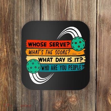 Pickleball Pickleball Lover Pickleball Player Coaster