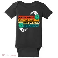Pickleball Pickleball Lover Pickleball Player Baby Bodysuit thumb 0