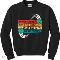 Pickleball Pickleball Lover Pickleball Player Kids Sweatshirt thumb 0