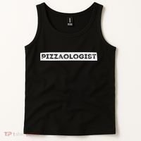Pizzaologist Pizza Lover Foodie & Pizza Baker Tank Top thumb 2
