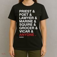 Priest Poet Lawyer Marine Squire Grocer Vicar Anyone T-Shirt thumb 4