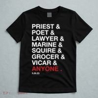 Priest Poet Lawyer Marine Squire Grocer Vicar Anyone T-Shirt thumb 5
