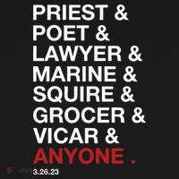 Priest Poet Lawyer Marine Squire Grocer Vicar Anyone Tank Top thumb 6