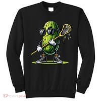 Pickle Playing Lacrosse Funny Sports Trendy For Sweatshirt thumb 0