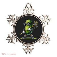 Pickle Playing Lacrosse Funny Sports Trendy For Ornament thumb 0