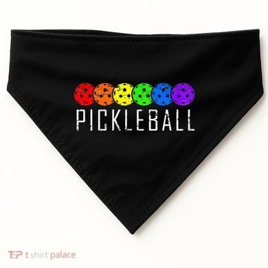 Pickleball Pickleball Lover Pickleball Player USA-Made Doggie Bandana
