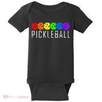 Pickleball Pickleball Lover Pickleball Player Baby Bodysuit thumb 0