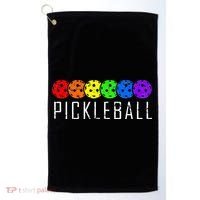 Pickleball Pickleball Lover Pickleball Player Golf Towel thumb 0