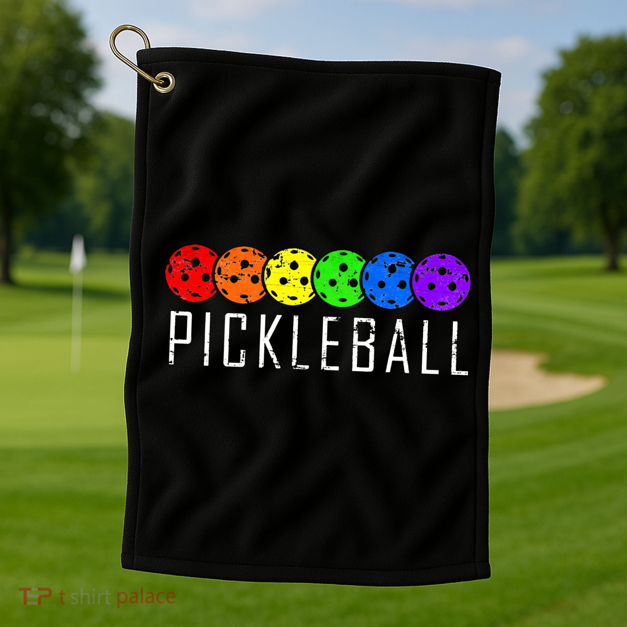Pickleball Pickleball Lover Pickleball Player Golf Towel