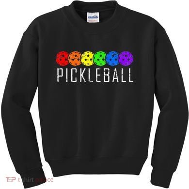 Pickleball Pickleball Lover Pickleball Player Kids Sweatshirt