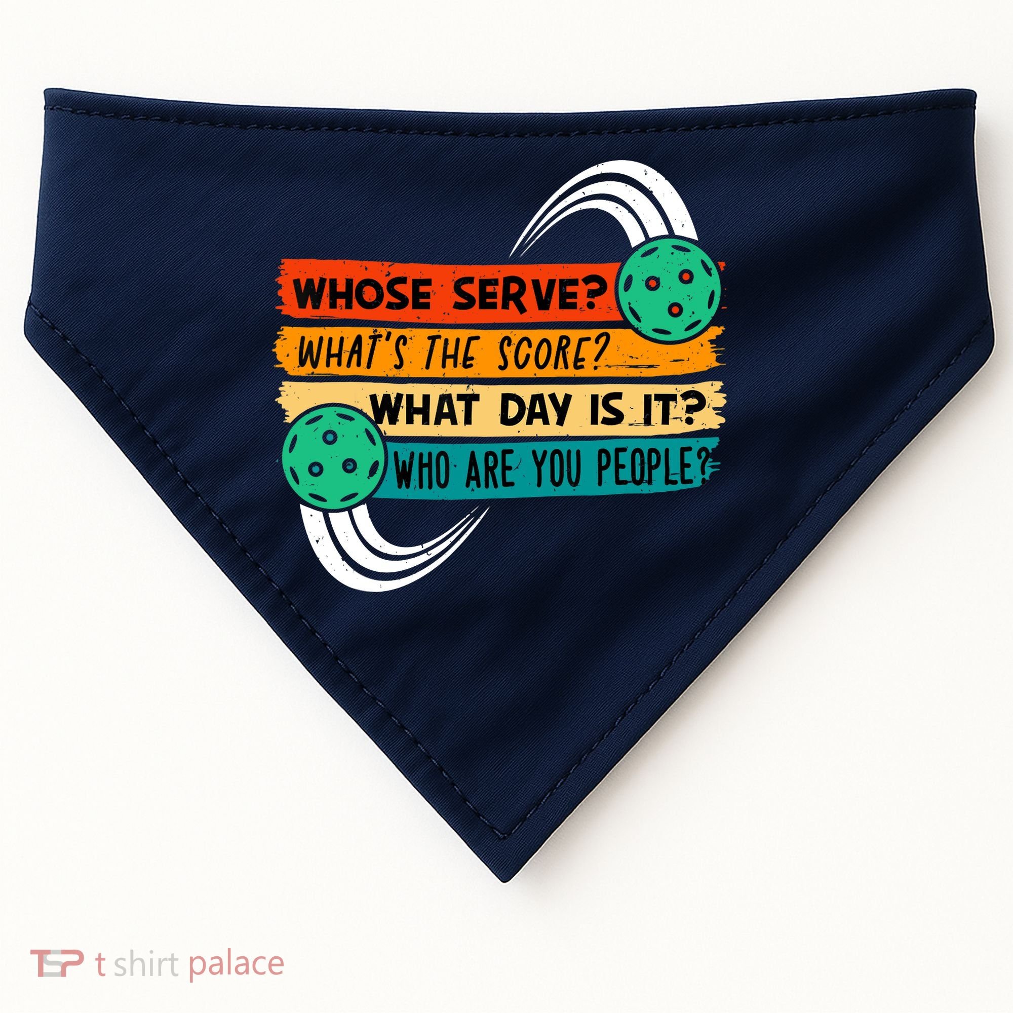 Pickleball, Pickleball Lover Tee, Pickleball Player USA-Made Doggie Bandana
