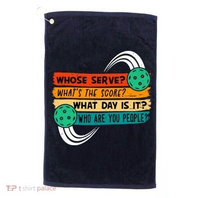Pickleball, Pickleball Lover Tee, Pickleball Player Golf Towel