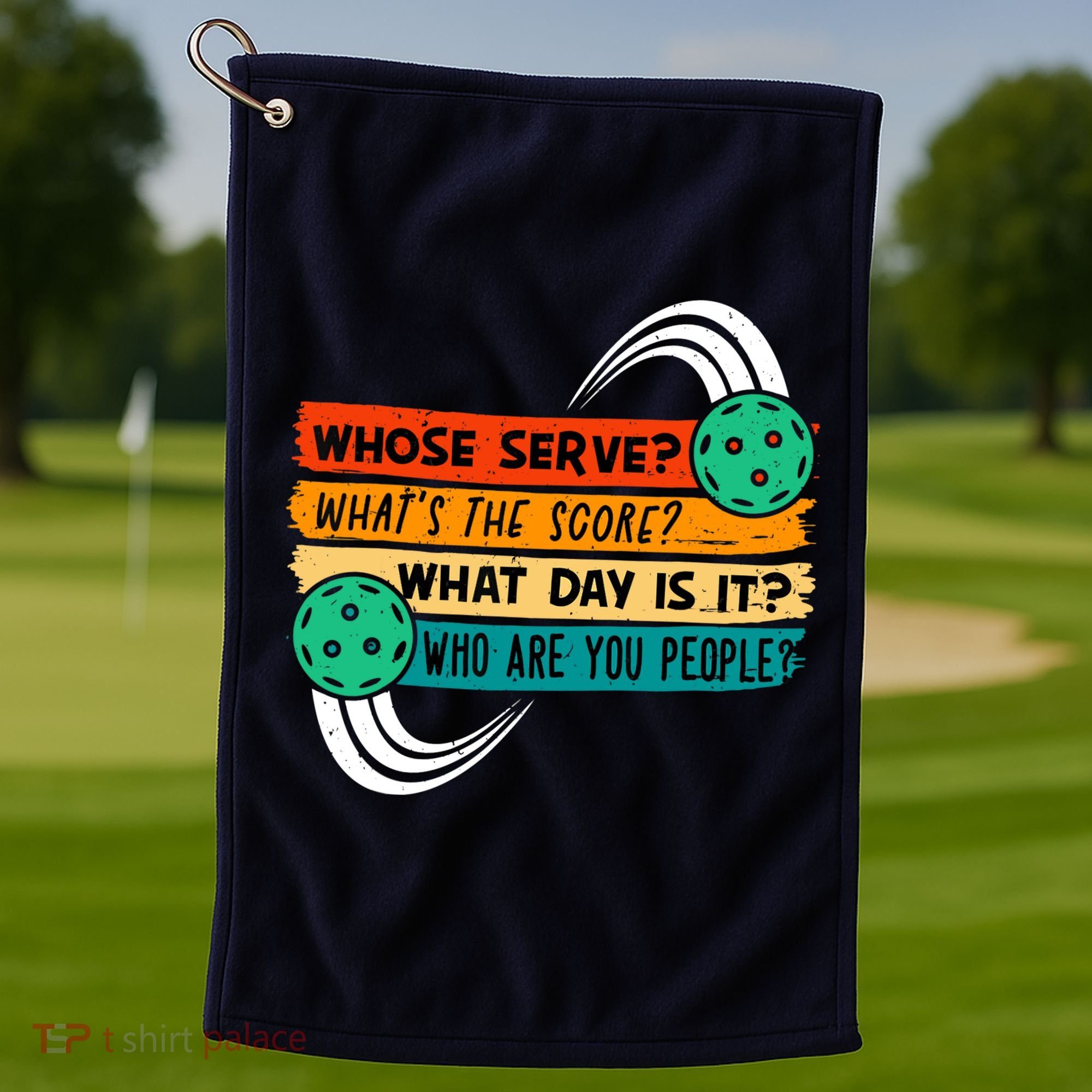 Pickleball, Pickleball Lover Tee, Pickleball Player Golf Towel