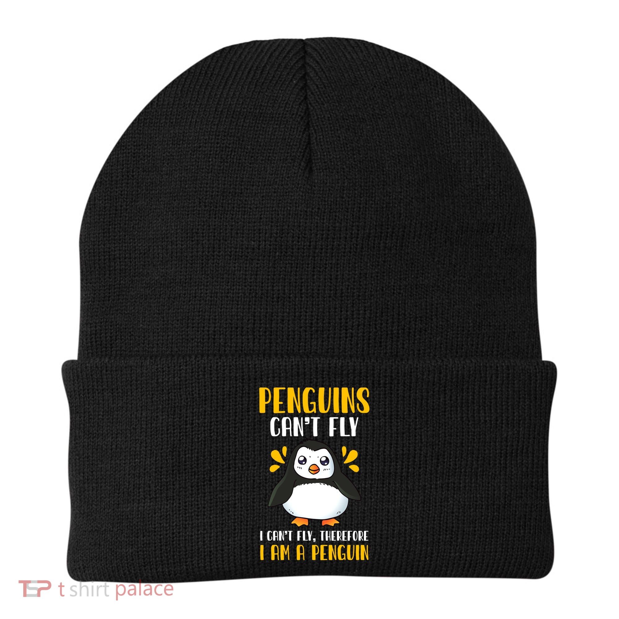 Penguin Penguin Lover Enthusiast Meaningful Gift Beanie