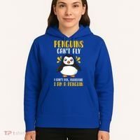 Penguin Penguin Lover Enthusiast Meaningful Gift Hoodie thumb 5
