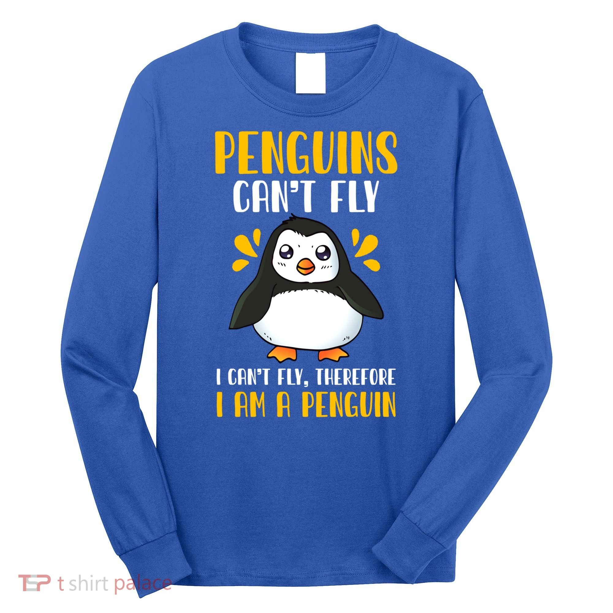 Penguin Penguin Lover Enthusiast Meaningful Gift Long Sleeve Shirt