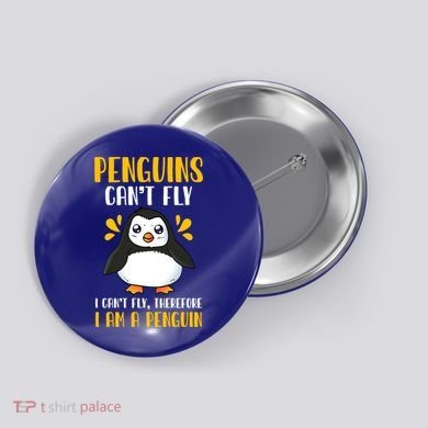 Penguin Penguin Lover Enthusiast Meaningful Gift Button