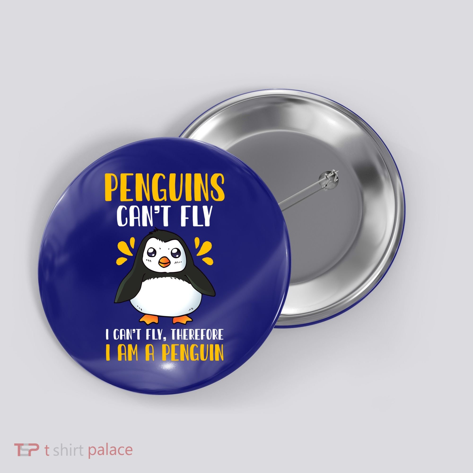 Penguin Penguin Lover Enthusiast Meaningful Gift Button