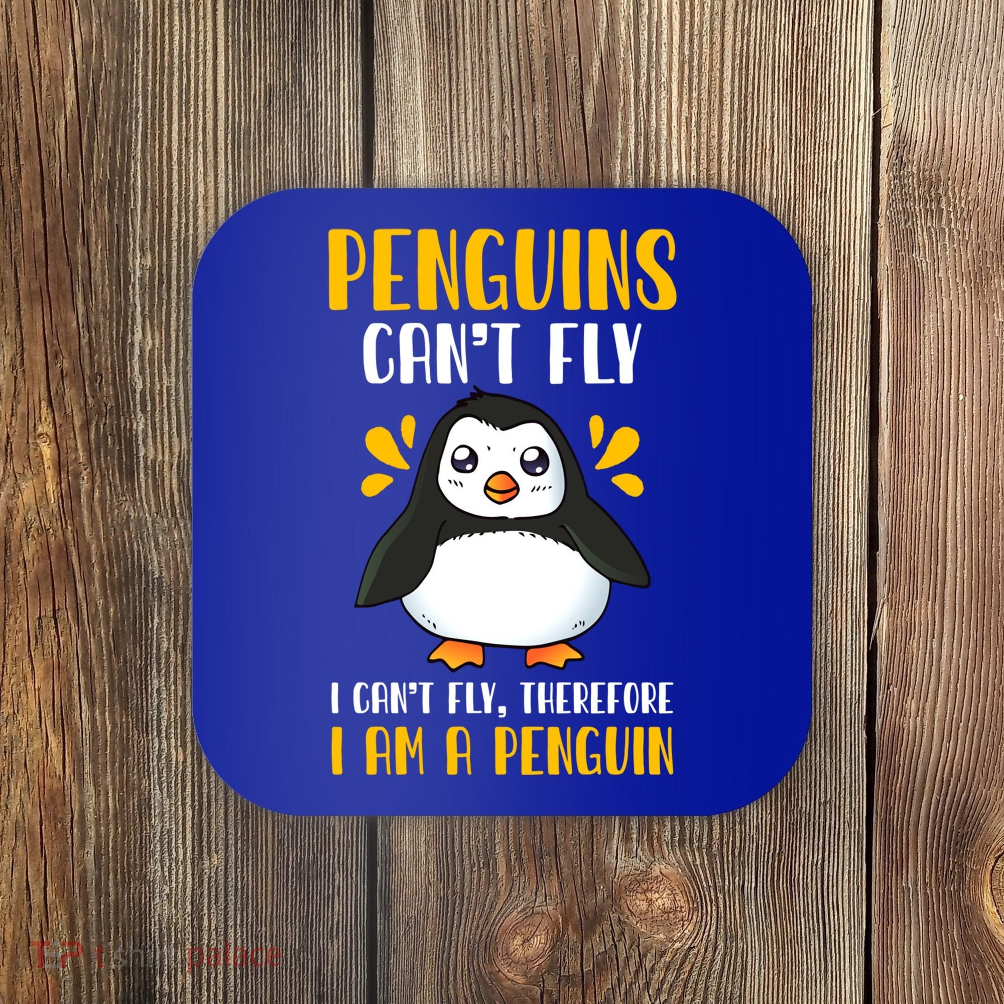 Penguin Penguin Lover Enthusiast Meaningful Gift Coaster