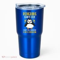 Penguin Penguin Lover Enthusiast Meaningful Gift Tumbler thumb 0