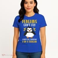 Penguin Penguin Lover Enthusiast Meaningful Gift Women's T-Shirt thumb 4