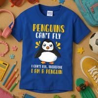 Penguin Penguin Lover Enthusiast Meaningful Gift Kids T-Shirt thumb 3