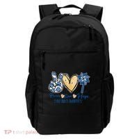 Pinwheel Peace Love Hope Child Abuse Prevention Awareness Backpack thumb 0