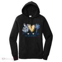 Pinwheel Peace Love Hope Child Abuse Prevention Awareness Women's Hoodie thumb 0