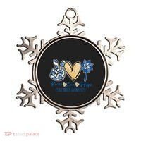 Pinwheel Peace Love Hope Child Abuse Prevention Awareness Ornament thumb 0