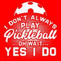 Pickleball, Pickleball Lover Tee, Pickleball Player Santa Hat thumb 1