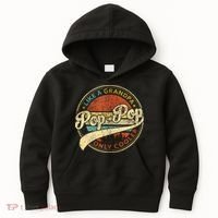Pop Pop Like A Grandpa Only Cooler Fathers Day Kids Hoodie thumb 0