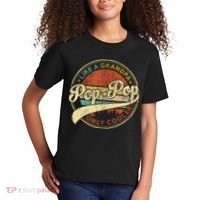 Pop Pop Like A Grandpa Only Cooler Fathers Day Kids T-Shirt thumb 2