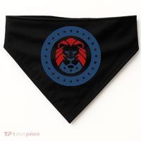 Patriots Party Lion Maga Lion Gift USA-Made Doggie Bandana thumb 0