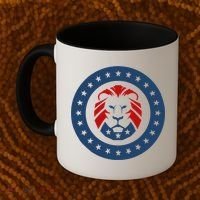 Patriots Party Lion Maga Lion Gift Coffee Mug thumb 2