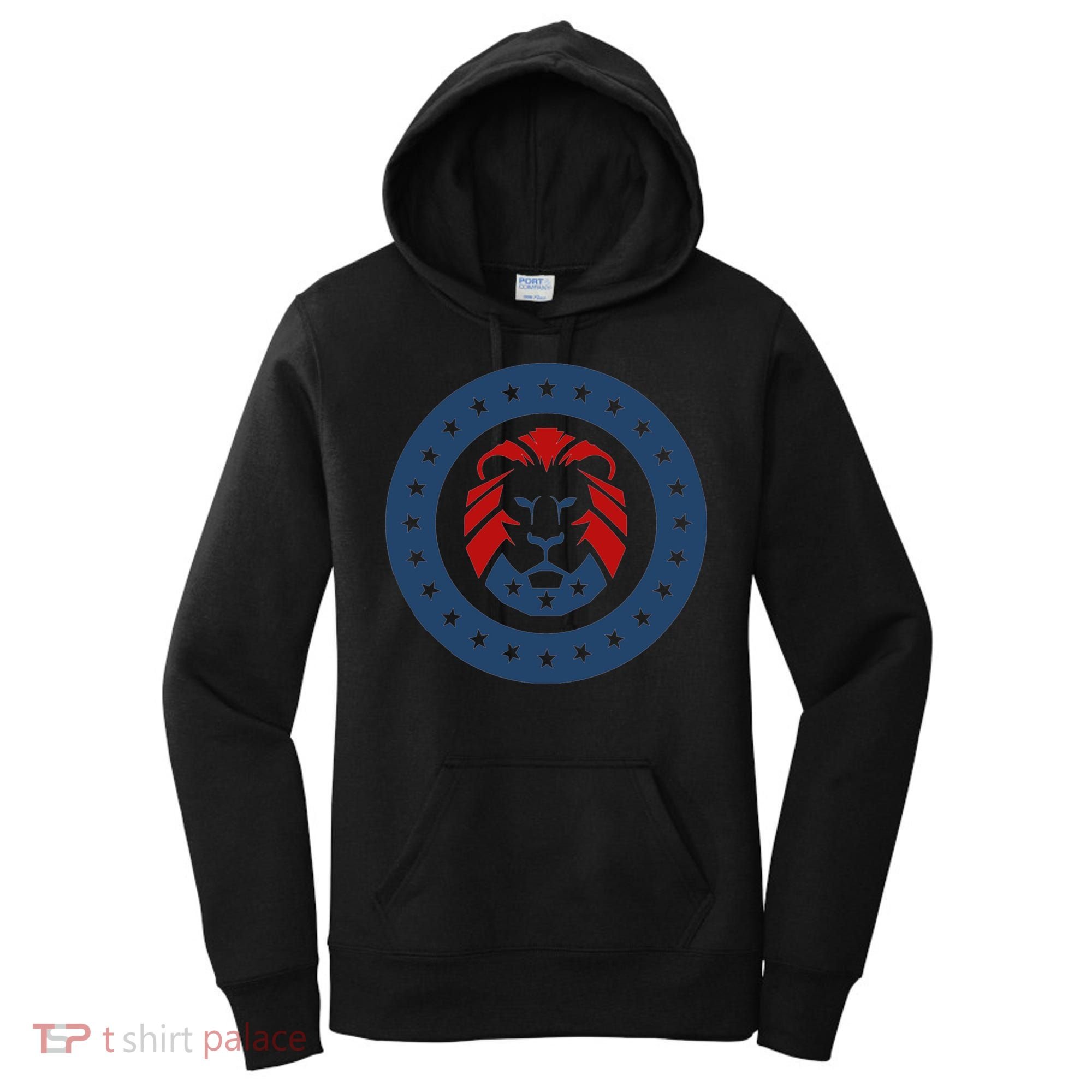 Patriots Party Lion Maga Lion Gift Women's Hoodie