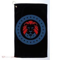 Patriots Party Lion Maga Lion Gift Golf Towel thumb 0