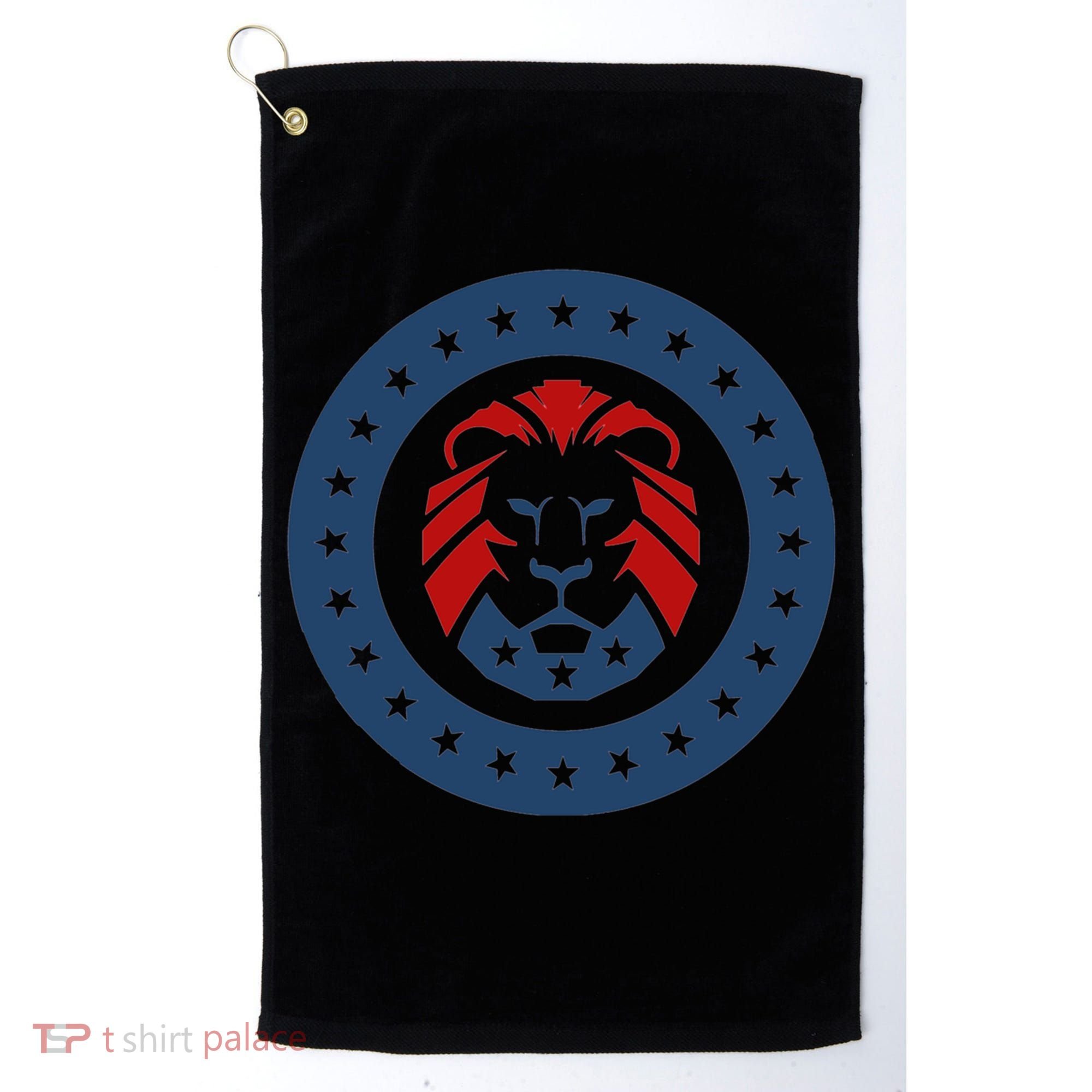 Patriots Party Lion Maga Lion Gift Golf Towel