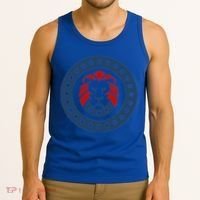 Patriots Party Lion Maga Lion Gift Tank Top thumb 3