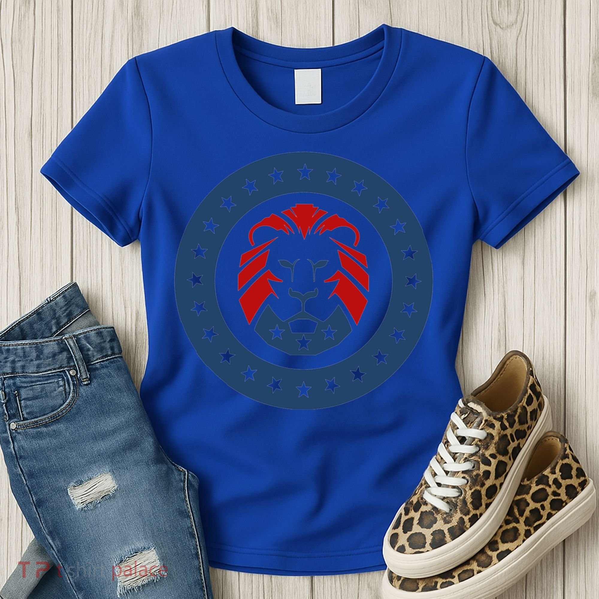 Patriots Party Lion Maga Lion Gift Women's T-Shirt