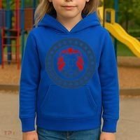 Patriots Party Lion Maga Lion Gift Kids Hoodie thumb 3