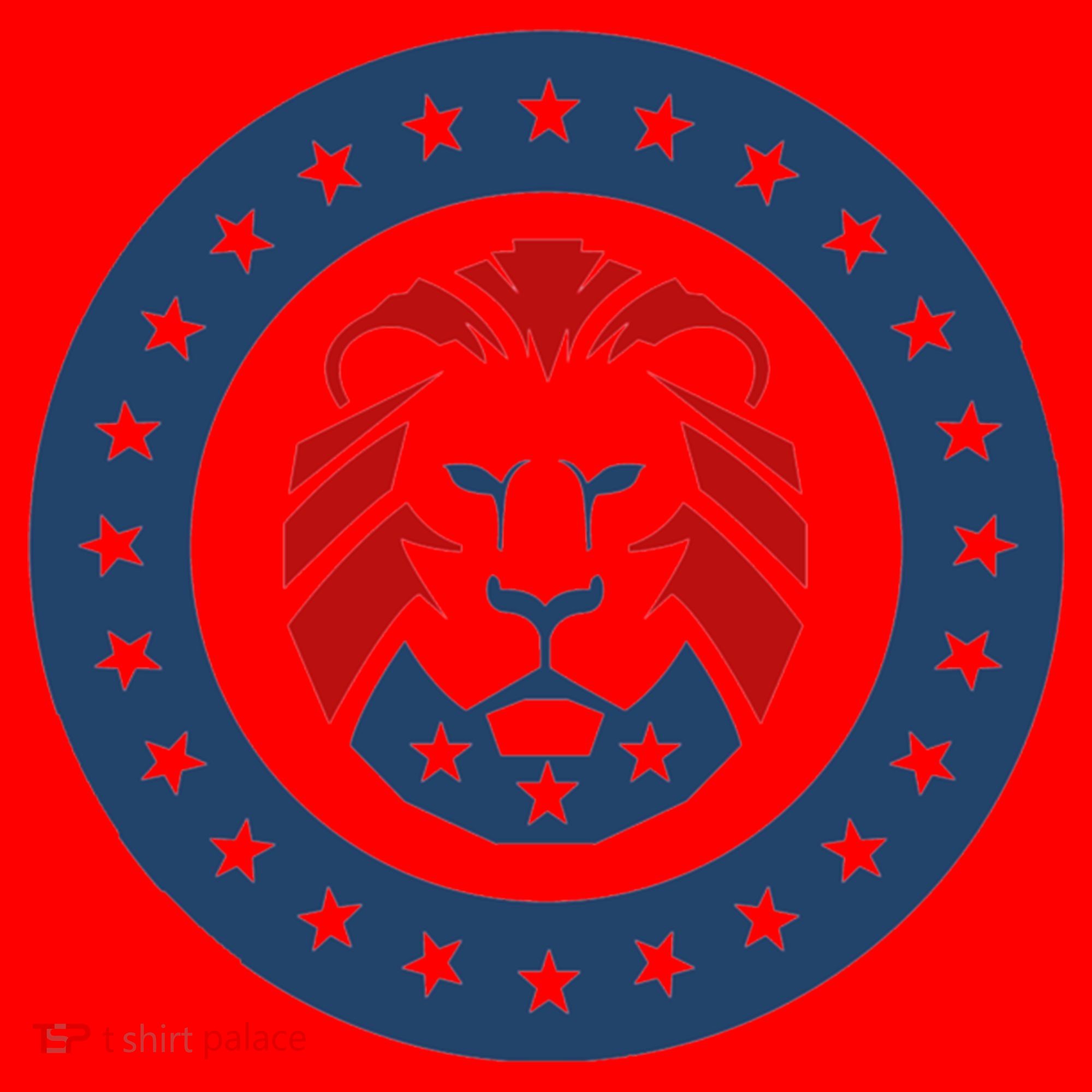Patriots Party Lion Maga Lion Gift Santa Hat