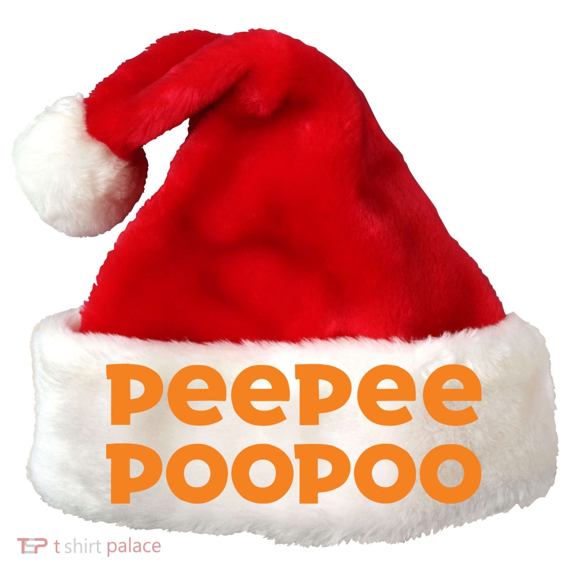 Peepee Poopoo Louisiana Fast Santa Hat